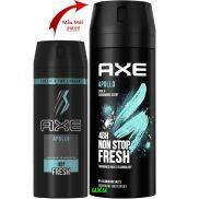 Xịt Khử Mùi 150Ml Axe Non Stop Apollo Ngăn Mùi Cơ Thể Suốt 48 Giờ Liên Tục