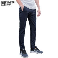 Pioneer Camp new waterproof casual pants men nd-clothing simple solid trousers male quality stretch slim fit pants AXX701153