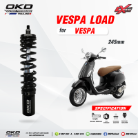 โช๊คหน้าOKD รุ่นยาว245mm สำหรับVespa Sprint,Primavera,S125,LX,GTS