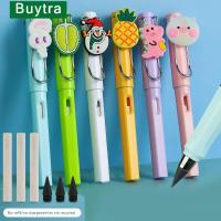 1PC/10PCS Inkless Pencil Free Cut Can Erase Student Pencil Integrated Graphite Pen Head Positive Posture Eternal Student Pencil