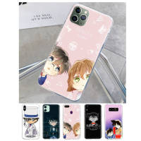 T-69 Detective Conan โปร่งใส อ่อนนุ่ม ซิลิโคน TPU เคสโทรศัพท์ หรับ Samsung M02S F02S A02S A12 A02 M02 A51 A72 A21S Ultra A42 10 A52S A32 A52 A22 A11 A01 Note 20 A71 Plus Lite