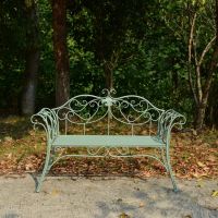 [COD] Wrought Iron Villa Garden Decoration Park Outdoor Backrest