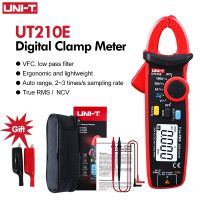 UT210E Digital AC DC Current Clamp Meter คีม True RMS Ammeter เครื่องทดสอบแรงดันไฟฟ้า Multimeter ความต้านทานความถี่ Meter