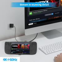 ไอน้ำ Deck แท่นวางมือถือ TV ฐานขาตั้งฮับผู้ถือ Docking USB C RJ45อีเธอร์เน็ต HDMI USB 2.0ประเภท-C สำหรับ SteamDeck คอนโซล