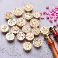 Wax Seal Stamps Retro Vintage Copper ss Sealing Stamp Head For Gift Wrapping Cards Scrapbooking Envelopes Wedding Invitations