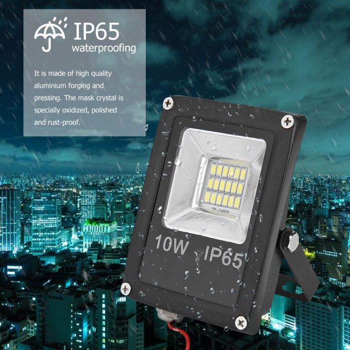 ip65-น้ำท่วมไฟ-led-กันน้ำ-12v-โคมไฟติดผนังกลางแจ้ง-12v-10w