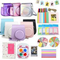 ✐ For Fujifilm Instax Mini 11 Instant Camera Mini Case Protective Bag 64 Pockets Photo Album Color Filter Stickers Frames