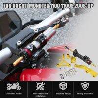 NEW Motorcycle Modified Steering Damper Stabilizer Mounting Bracket Support Kit For Ducati Monster 1100 1100S 2008-up