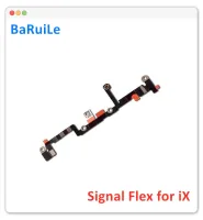 BaRuiLe 10pcs GPS Wifi เสาอากาศสัญญาณ Flex Cable สําหรับ iPhone X XR ในการชาร์จชิ้นส่วนทดแทนริบบิ้น