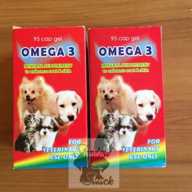 OMEGA 3 Food Supplement for Dogs and Cats 95 cap gel Lazada PH