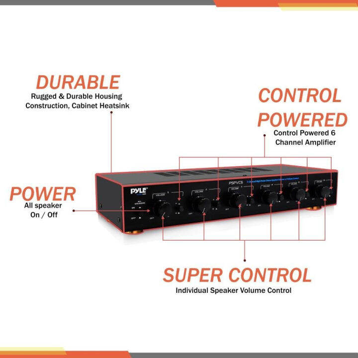 premium-new-and-improved-6-zone-channel-speaker-switch-selector-volume-control-switch-box-hub-distribution-box-for-multi-channel-high-powered-amplifier-control-6-pairs-of-speakers-pyle-pspvc6-black