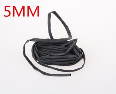 5meter/lot Heat Shrink Tube  5MM  Heat Shrink Tubing Shrinkable Wrap Wire Cable Sleeve Kit Cable Management