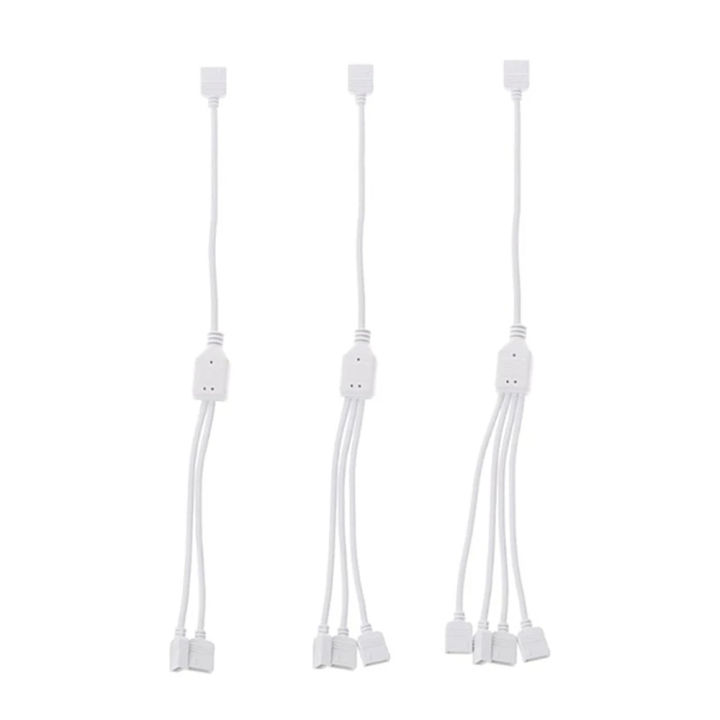 Vgtigt White For 5050 3528 Led Strip Connector Led Strip Adapter Female Connector Rgb Connector 