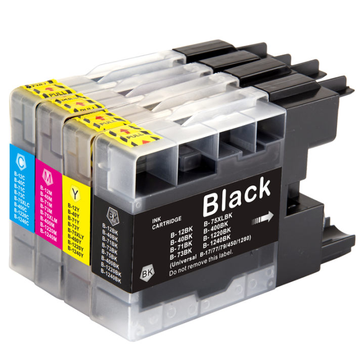 compatible-4-pack-lc40-bk-c-m-y-full-set-print-ink-cartridge-for-brother-mfc-j725dw-mfc-j525dw-mfc-j925dw-mfc-j430w-mfc-j432dw-mfc-j625w-mfc-j825dw-color-inkjet-printer-compatible-lc40bk-black-lc40c-c