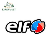 EARLFAMILY สติกเกอร์ติดรถยนต์,แต่งรถ13ซม. กันน้ำลายเอลฟ์ Huile RV สติกเกอร์รถสปอร์ต