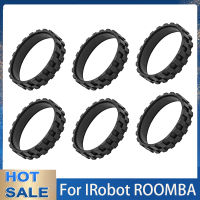 ยางผิวล้อยางสำหรับ IROBOT ROOMBA I7 I7บวก E5 E6 E7 500 600 700 800 900ชุด S9ชิ้นส่วนเครื่องดูดฝุ่น