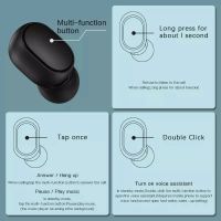 Xiaomi Redmi AirDots 2 TWS Earbud Original Mi Tws Wireless Earphone Bluetooth Ai Control Gaming Headset With Mic Noise Reduction