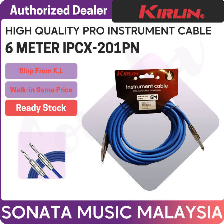 Kirlin Instrument Cable IPCX201PN 6M / Kirlin Cable IPCX201PN / BL 6