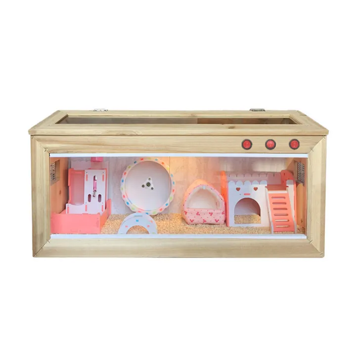 Hamster Cage Oversized Villa Feeding Guinea Pig Sugar Glider Cage ...