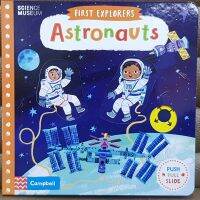 First Explorers Astronauts (push pull slide board book)