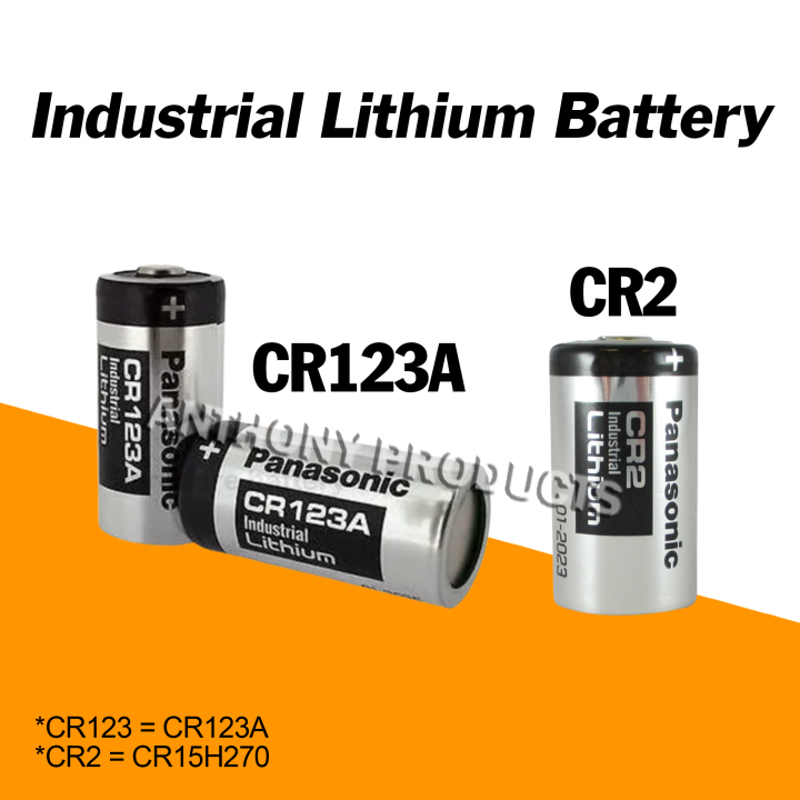 Industrial Lithium Battery CR2 CR15H270 CR123A CR123 with 3V Voltage