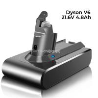 Replacement Dyson V6 Battery 4800mAh 21.6v for Dyson V6 DC58 DC59 DC72 Series Absolute Animal Motorhead Slim SV03 SV04 SV05 （สต็อกสำเร็จรูป） agapi