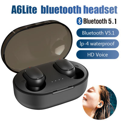 【cw】New A6 Lite TWS Bluetooth 5.0 Headphones Stereo True Wireless Earphones In Ear Sports Headset for Phone Fone Wireless Earbuds