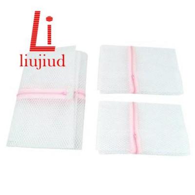 3 x Zipped Laundry Washing Mesh Bags Net Socks Underwear Wash 1 Large LI