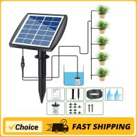 Solar Panel Powered Water Fountain Pool Pond Garden Water Sprinkler Sprayer with Water Pump amp Heads Aquarium fountain