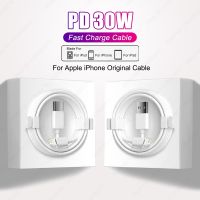 Original PD 30W Fast Charger USB Type C Data Cable For Apple iPhone 14 13 12 11 Pro Max Mini XR XS 7 8 Plus Charging Accessories