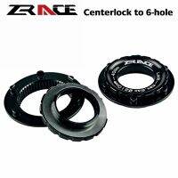 ZRACE Centerlock เป็น6-อะแดปเตอร์ช่องการแปลงตัวล็อคตรงกลางล้อจักรยาน6หลุมจานเบรคตัวล็อคตรงกลางล้อจักรยานสำหรับ6สายฟ้า SM-RTAD05 / SM-RTAD10