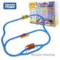 อุปกรณ์เสริมราง Takara Tomica Plarail-มาเริ่มเซตพื้นฐานรถไฟกันเถอะ (ไม่รวมรถไฟ) ของเล่นโมเดลรถไฟรถไฟ