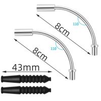 ข้อต่อเบรคจักรยาน V-Brake ตัวนำสายไฟท่อโค้งอะลูมิเนียมอัลลอยไปป์จักรยานเสือภูเขาเบรคอุปกรณ์รถจักรยานขี่จักรยาน&amp;gt; ชิ้นส่วนจักรยาน