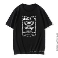 Born In 1965 Birthday Design T-Shirt / Tee / Aged To Perfection / Xmas / Party /Xs-Xxxl Oversized Size