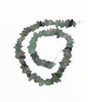 Fluorite uncut shaped beads.