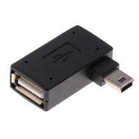 Amagogo ปลั๊ก2.0ไมโคร USB 90องศากับอะแดปเตอร์ USB OTG สำหรับแป้นพิมพ์ PC