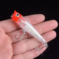 【cw】 1pcs 6.5cm 6.6g Fishing lures Hard Painted bait Wobblers Swim Tackle 8 Colors 6 Hooks eyes