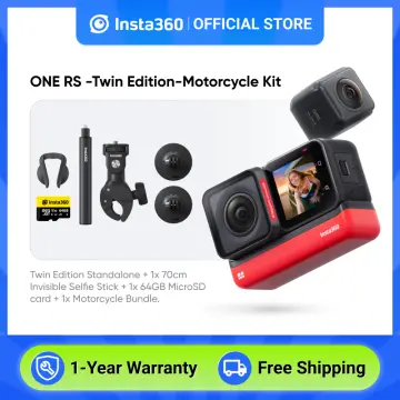 Insta360 ONE RS Twin Edition – Waterproof 4K 60fps Action Camera