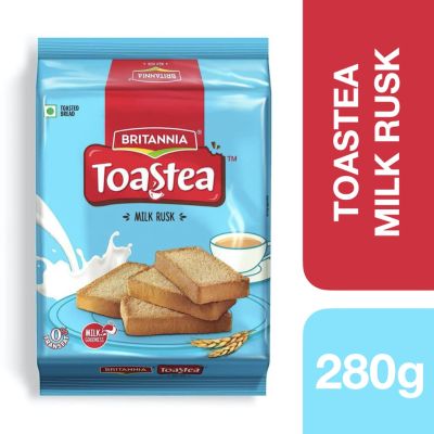 🔷New arrival🔷 Britannia Toastea Milk Rusk 280g ++ บริทาเนีย โทสที ขนมปังกรอบรสนม 280 กรัม 🔷