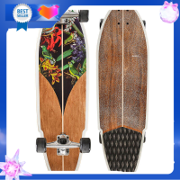 skateboard เซิร์ฟสเก็ตรุ่น Carve 540 ลายนก (บอร์ดนก) แผ่นบอร์ดสเก็ต