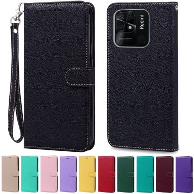 「Enjoy electronic」 For Xiaomi Redmi 10C Case Luxury Wallet Flip Case For Redmi 10C Phone Case With Card Holder Leather Case For Redmi 10C Fundas
