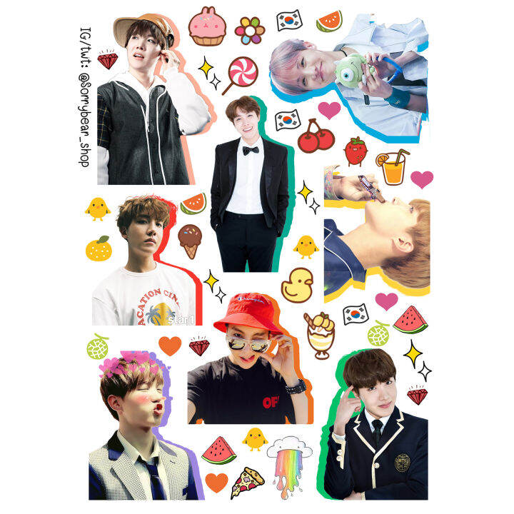 bts-sticker-die-cut-สติ๊กเกอร์-bts-ไดคัท-กันน้ำ-เรซิ่น