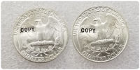 Washington Quarter back UNC Two Face Copy Coin เหรียญกษาปณ์ที่ระลึก-Daoqiao