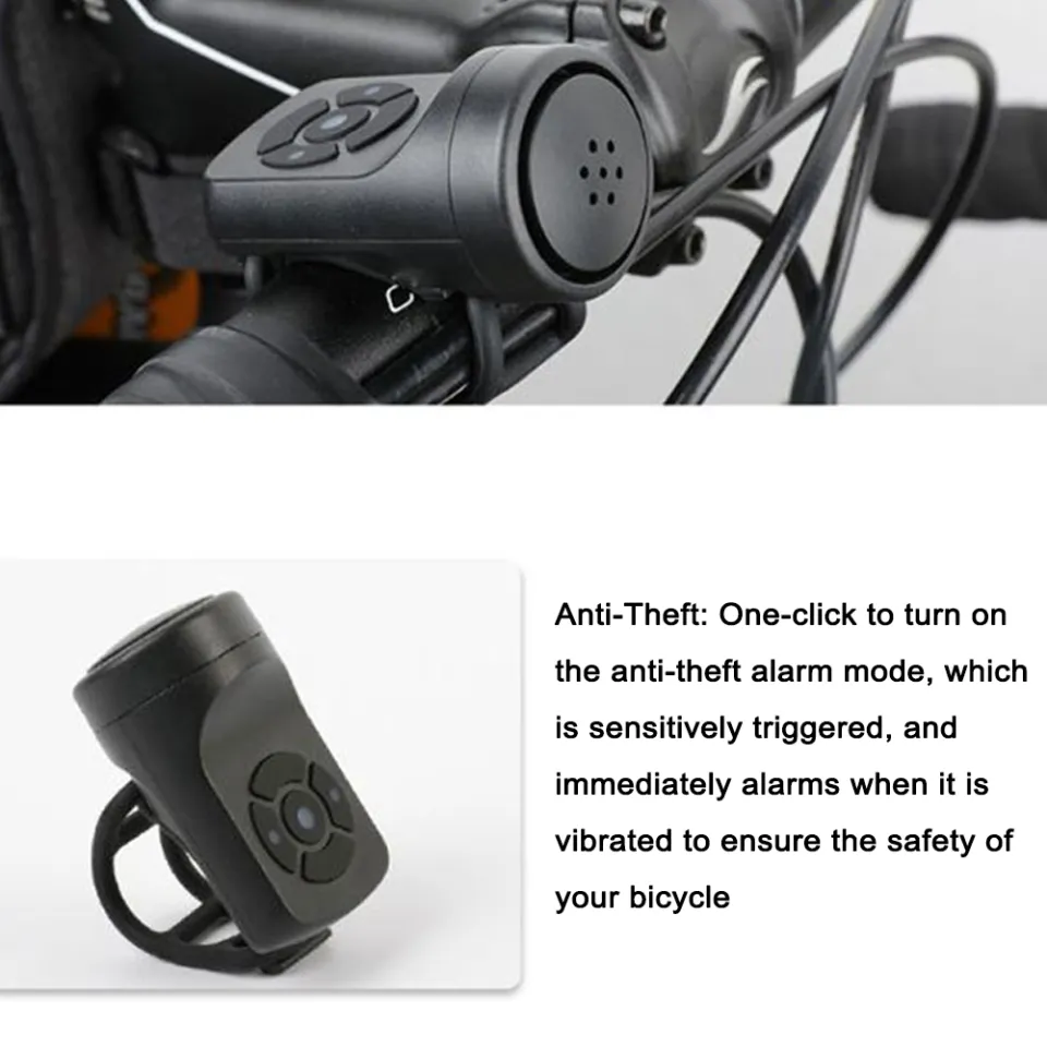  120db Anti Theft Alarm for Bike Motorcycle Ebikes