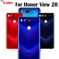 ใหม่6.4 "สำหรับ Huawei Honor View 20ฝาหลังปิดโทรศัพท์ประตูหลังเคสด้านหลังที่อยู่อาศัยสำหรับ Honor V20อะไหล่เปลี่ยนเคสแบตเตอรี่