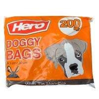 ถุงเก็บมูลสัตว์  Doggy Bags รุ่น Dog-poop-bag-200-Pcs-24.5x30cm-00b-Serm