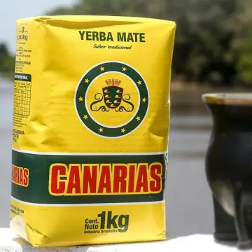 Yerba Mate Canarias Traditional (Authentic) 500g/1kg Loose Leaf Herbal Tea  Healthy High Energy Drink