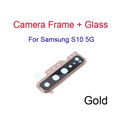 สำหรับ Samsung Galaxy S10 5G ที่จับกล้องรูปตัวยูหลังและเลนส์กระจก