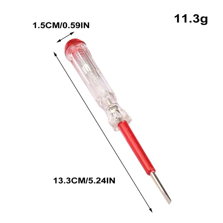 hot-100-500v-test-flat-screwdriver-electric-hand-voltage-tester-multipurpose-non-contact-circuit