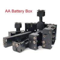 Battery Holder 6V 9V 12V for 2X 4X 6X 8X Batteries Plastic Storage Layers with